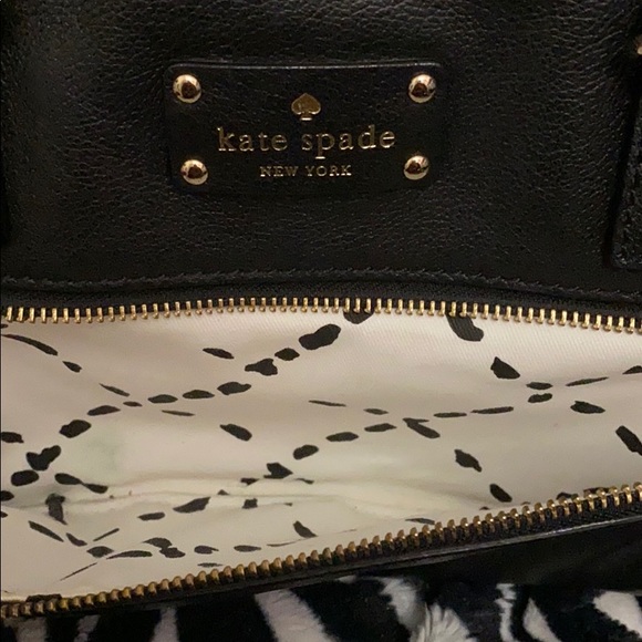 Kate Spade black satchel bag - Picture 5 of 6